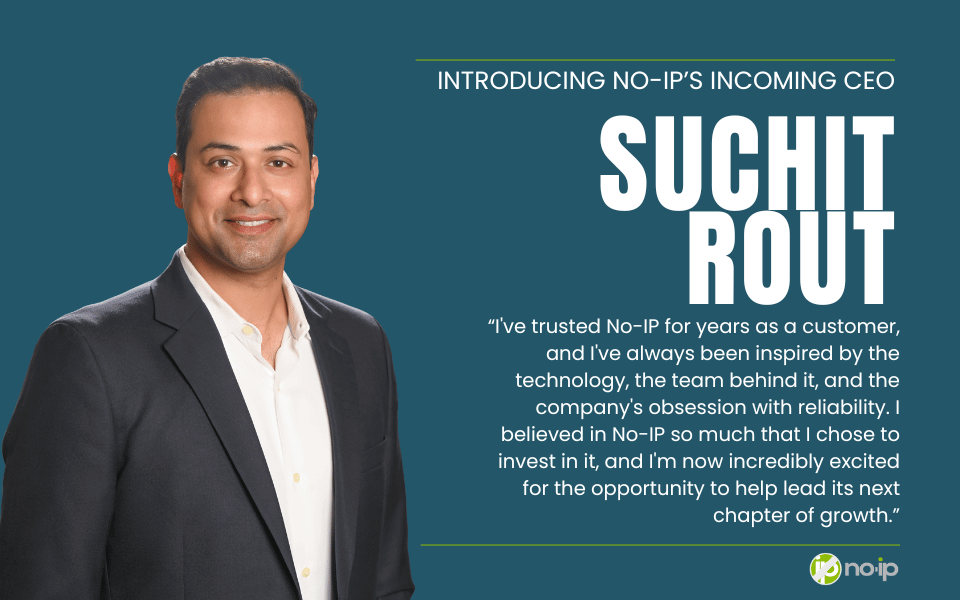 No-IP Secures Strategic Investment to Accelerate Innovation and Appoints New CEO